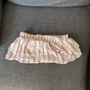 American Eagle striped tube top size M